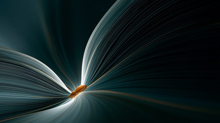 Abstract editorial image for AI Ethics Is Leadership